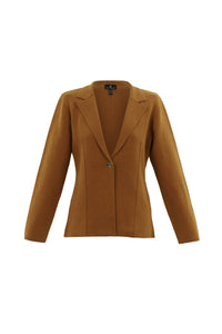 Marble - Classic One Button Blazer