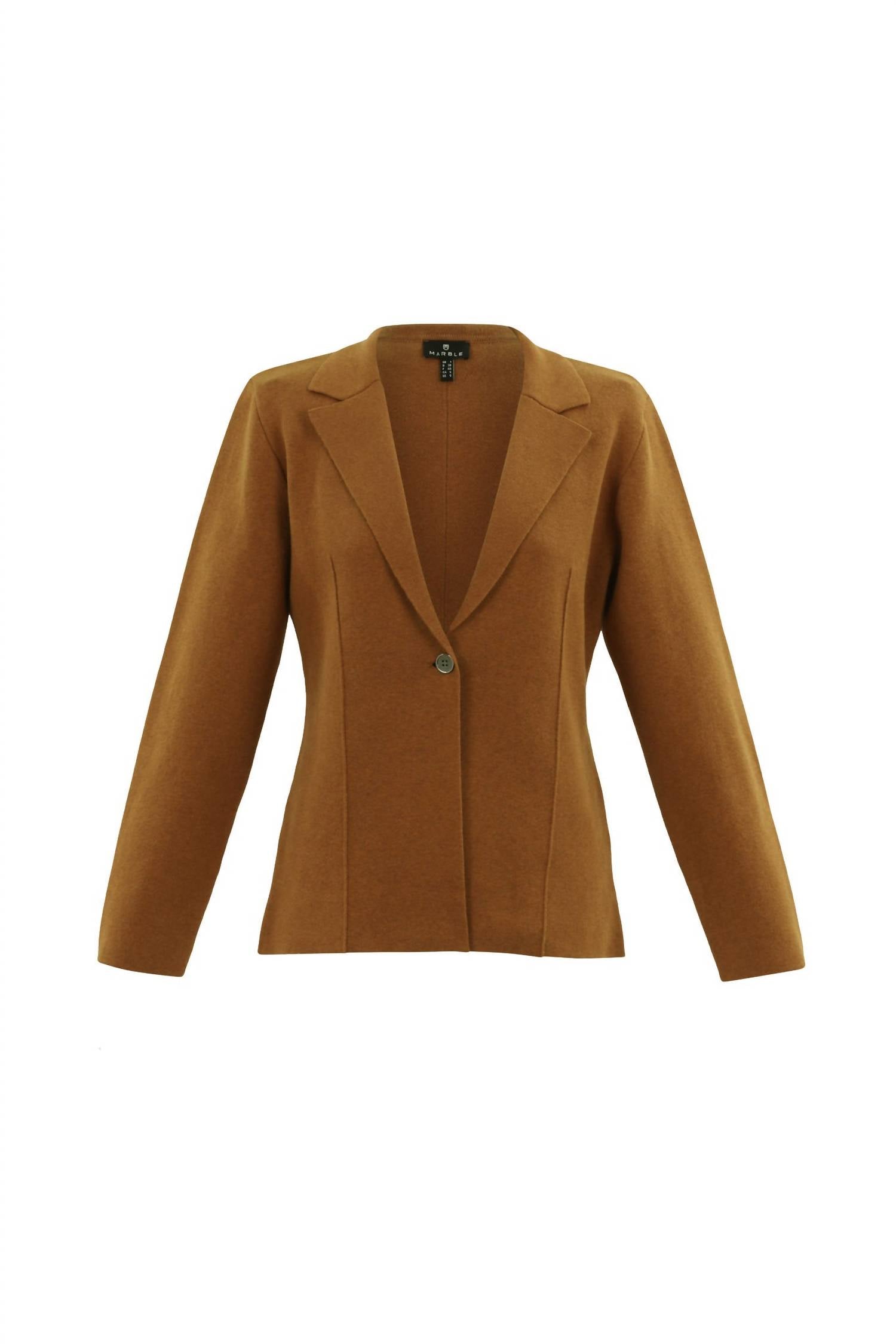 Marble - Classic One Button Blazer