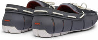 SWIMS Men's Braided Lace Loafer in basalt grey - men's loafer - alternate view