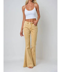 Wisteria Lane - Retro-inspired Style Flare Jeans