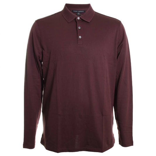 Robert Barakett - Men's Georgia Long Sleeve Honeycomb Polo