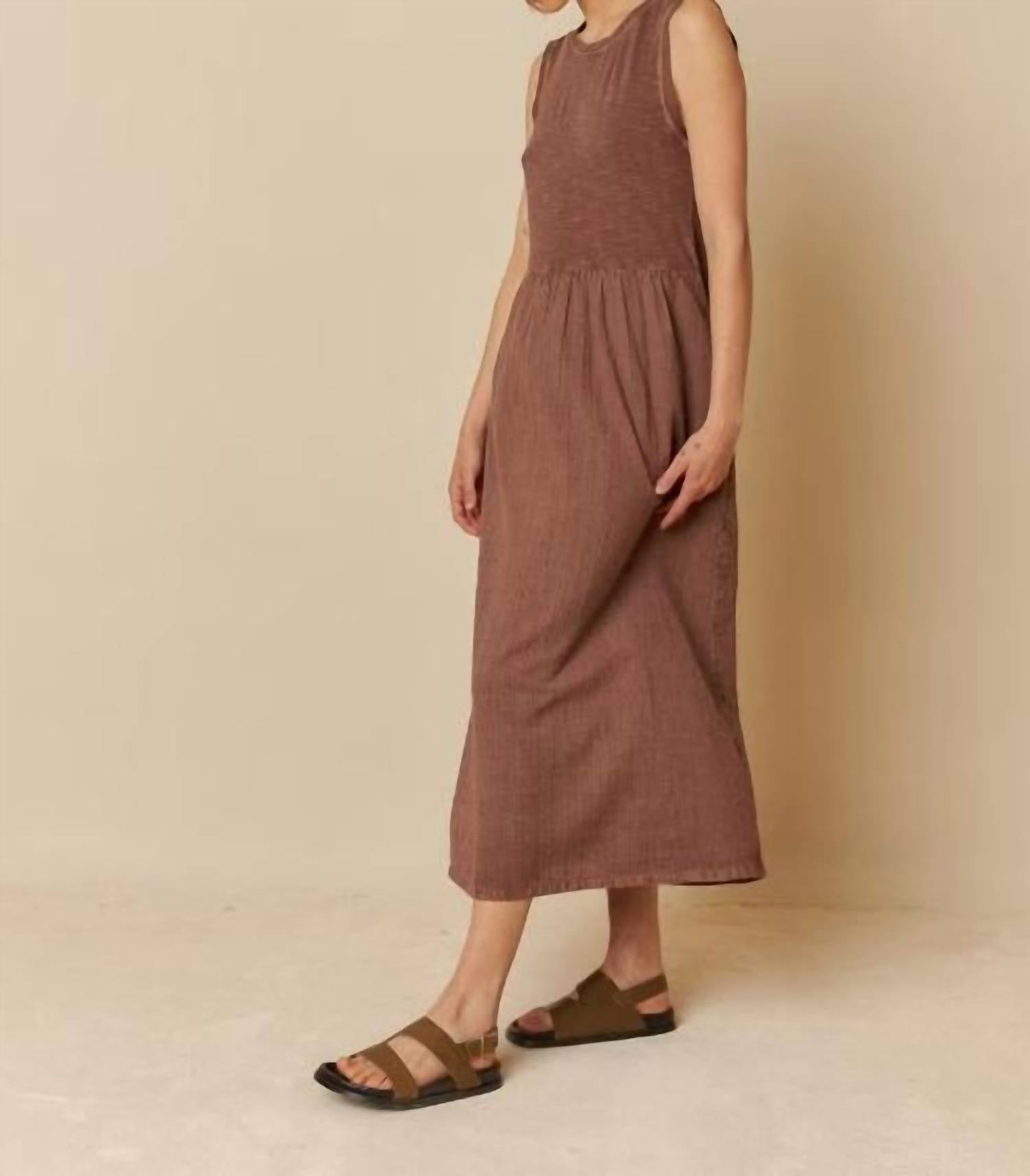 Indi & Cold - Combined Midi Dress
