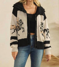 Veveret - Annie Print Sweater