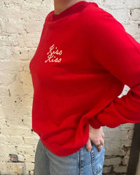 Jumper1234 - Kiss Kiss Crewneck Sweater
