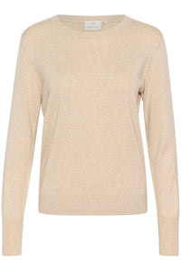 Kaffe - Kalizza Round Neck Regular Fit Pullover Sweater