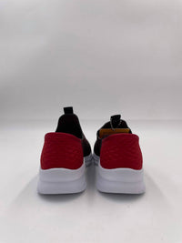 Skechers Boy's Ultra Flex 3.0 Brisk-spec Sneakers in charcoal red - kids' sneaker - alternate view
