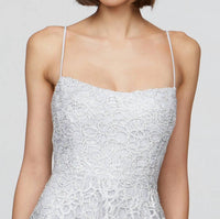 Theia - Sleeveless Tulle Midi Dress