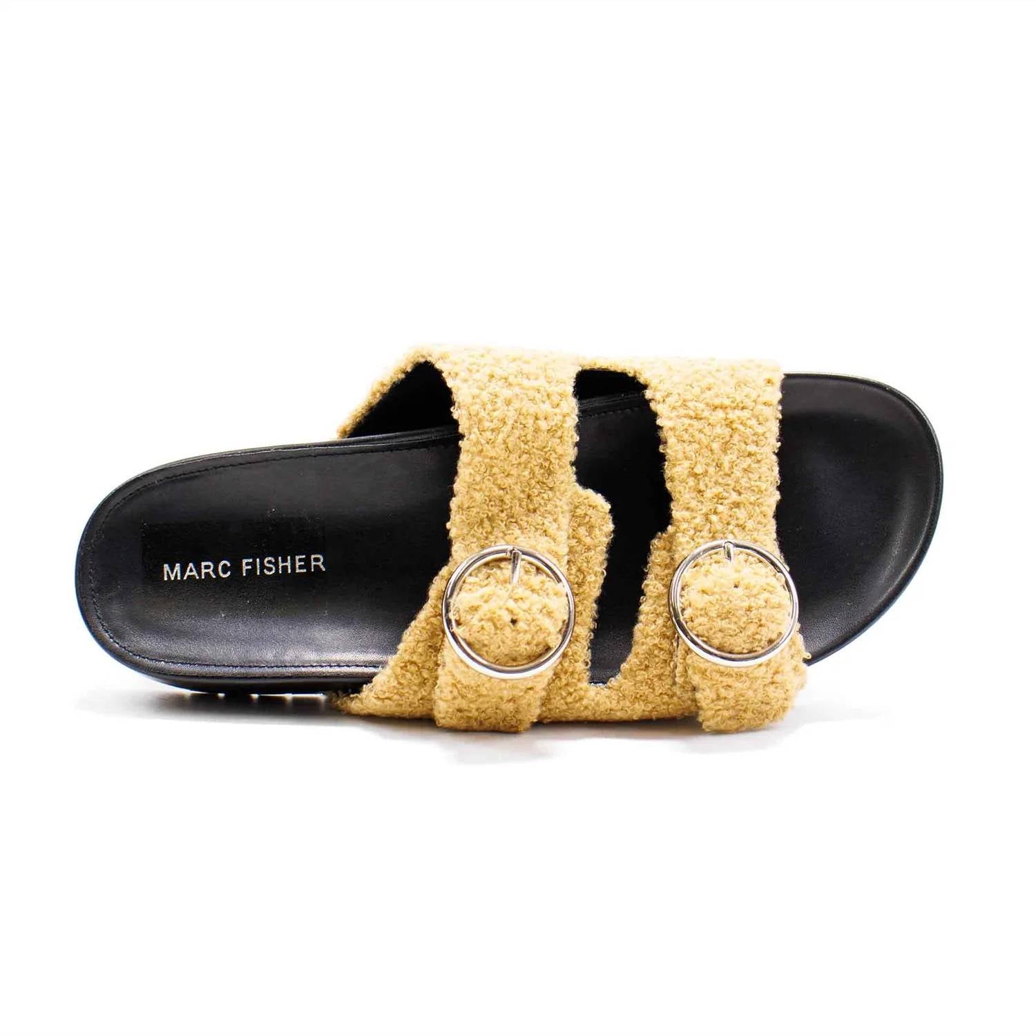 Marc Fisher - Women's Keena 2 Dual Strap Slide Sandals