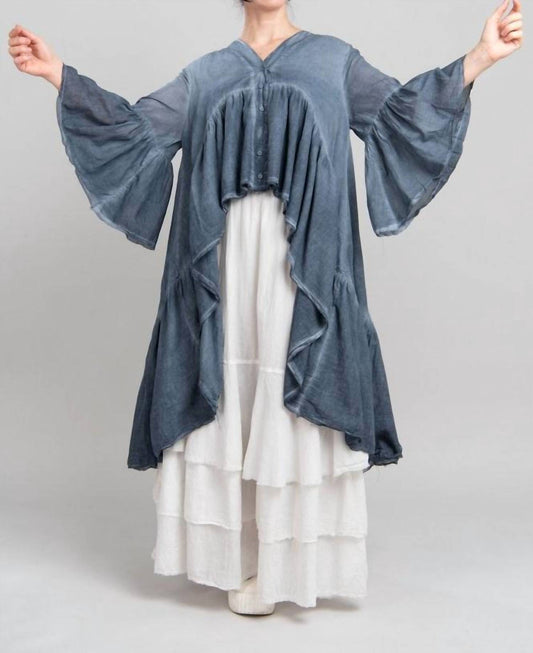 Baci - Layered Hi Low Ruffle Duster