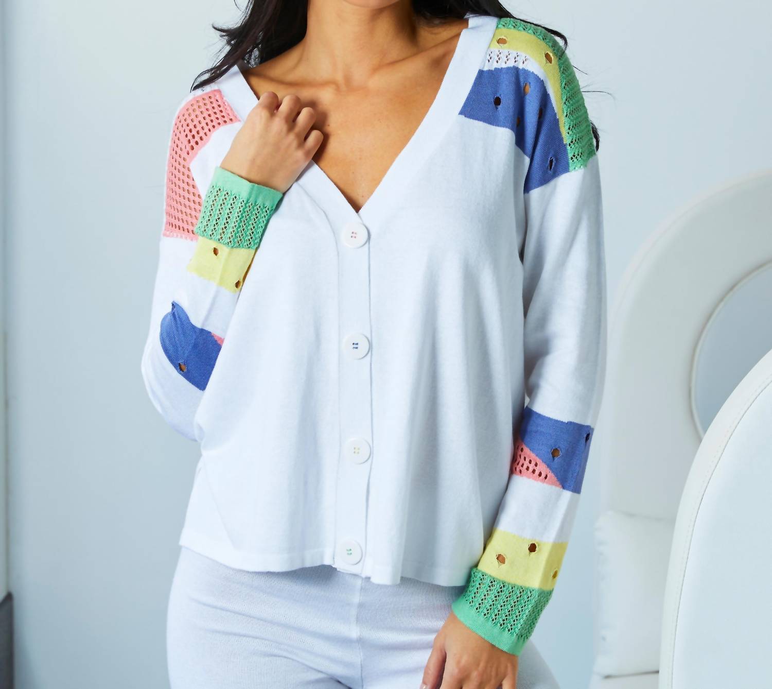 Angel Apparel - Button Up Cardigan