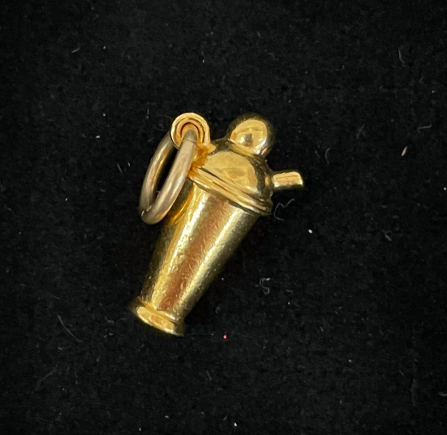 Azi Rasson - Women's Vintage Drink Shaker Charm