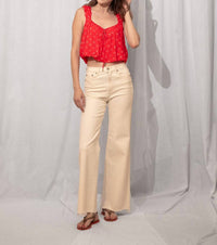 By Together - Krista Bubble Crop Top