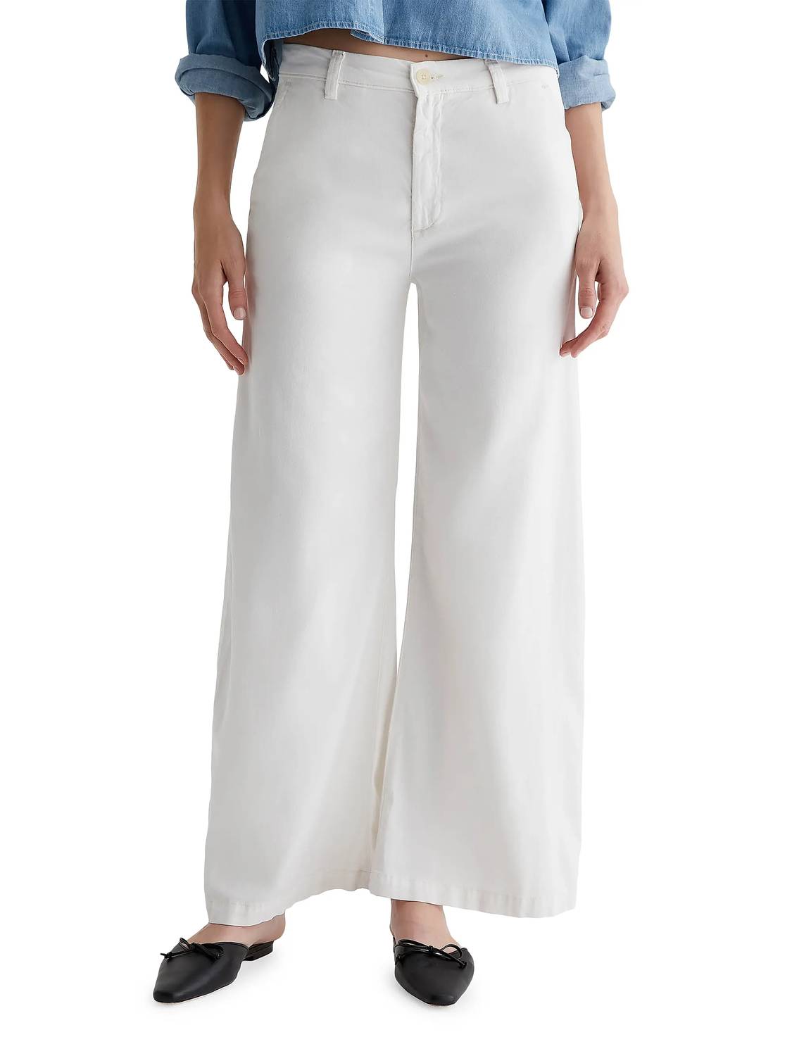 Ag Jeans - Caden Twill Wide-leg Chino Pants