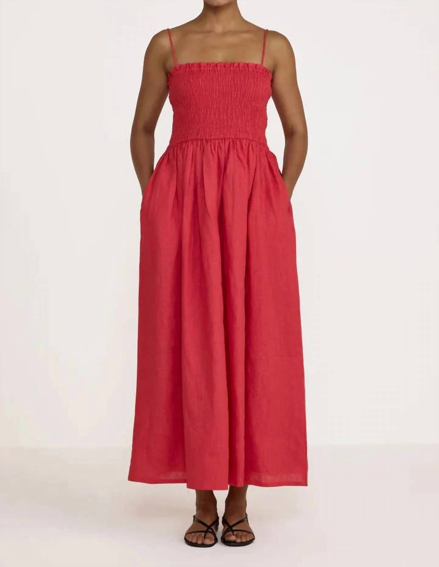 Laude The Label - Strappy Bodice Midi Dress