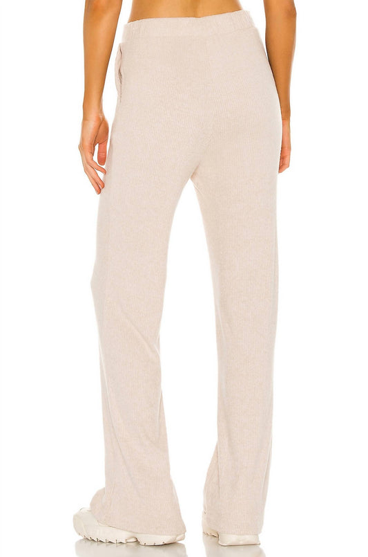 Lblc The Label - Erin Wide Leg Ribbed Cozy Pant