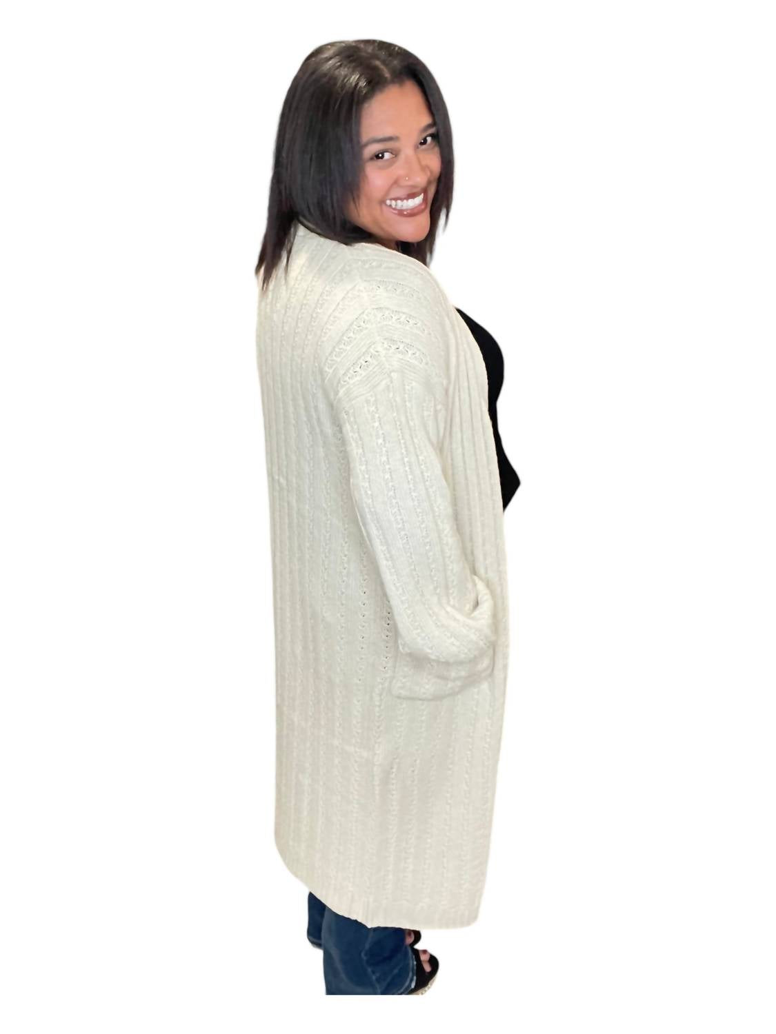 Saltwater Luxe - Button Up Sweater Cardigan