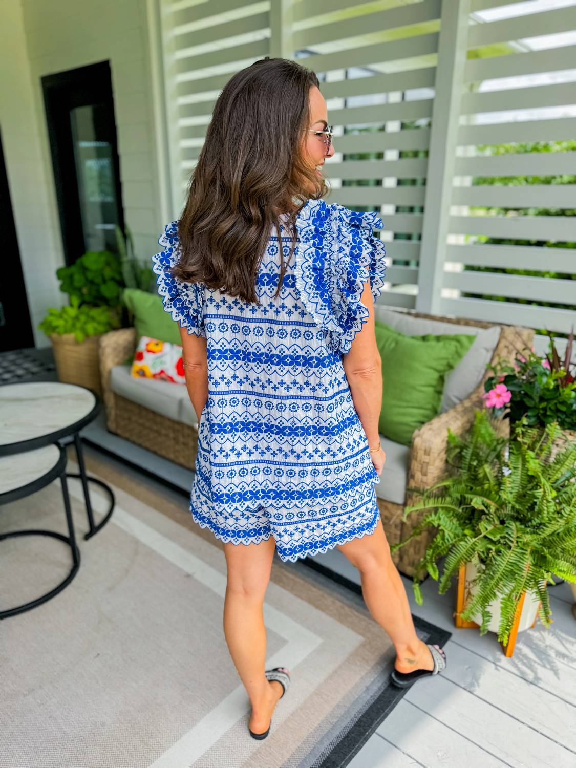 Ivy Jane - Lightweight Eyelet Shorts