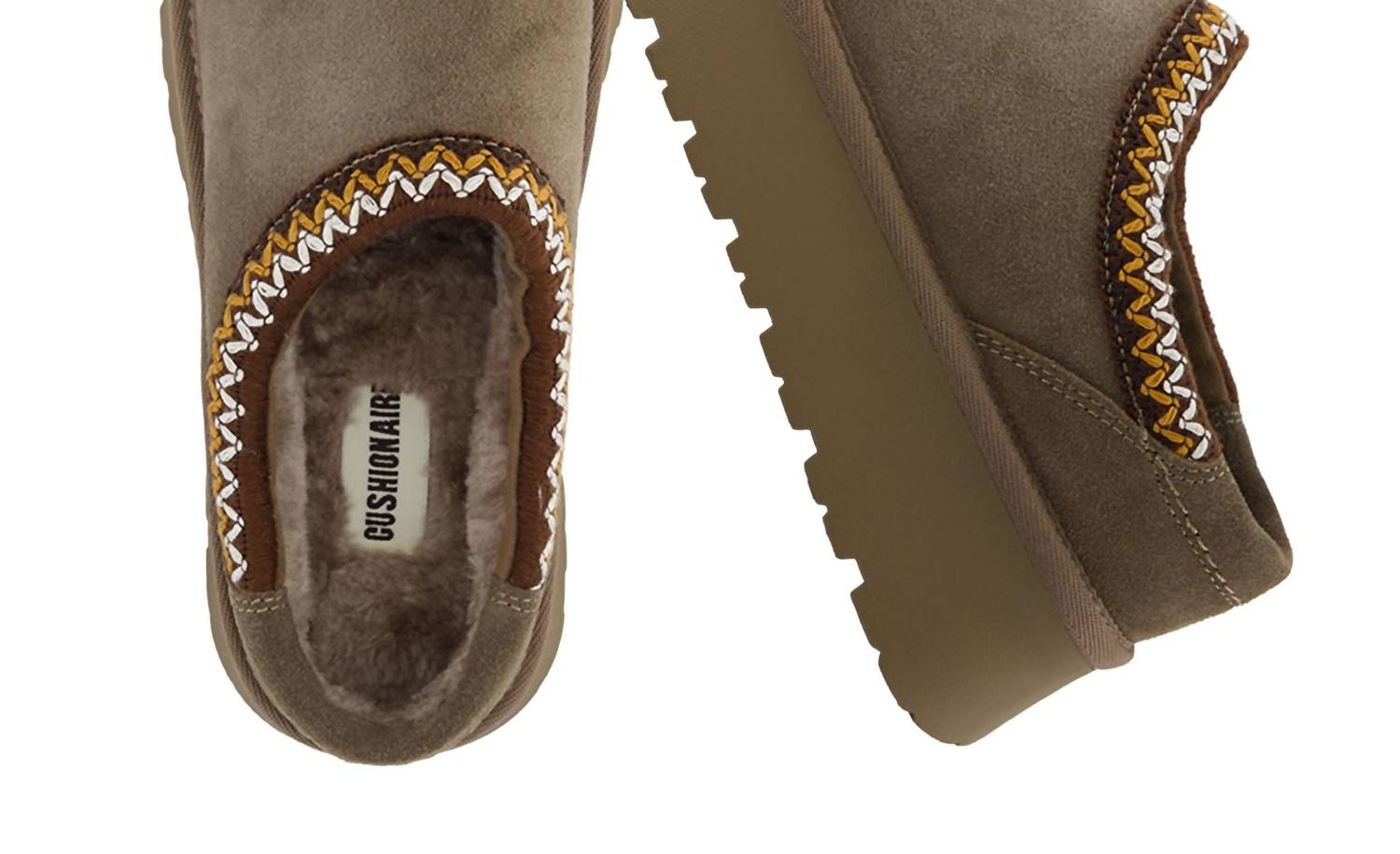 Cushionaire - Women's Kabuki Platform Mule Slippers