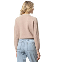 Lilla P - Button Raglan Crewneck Sweater