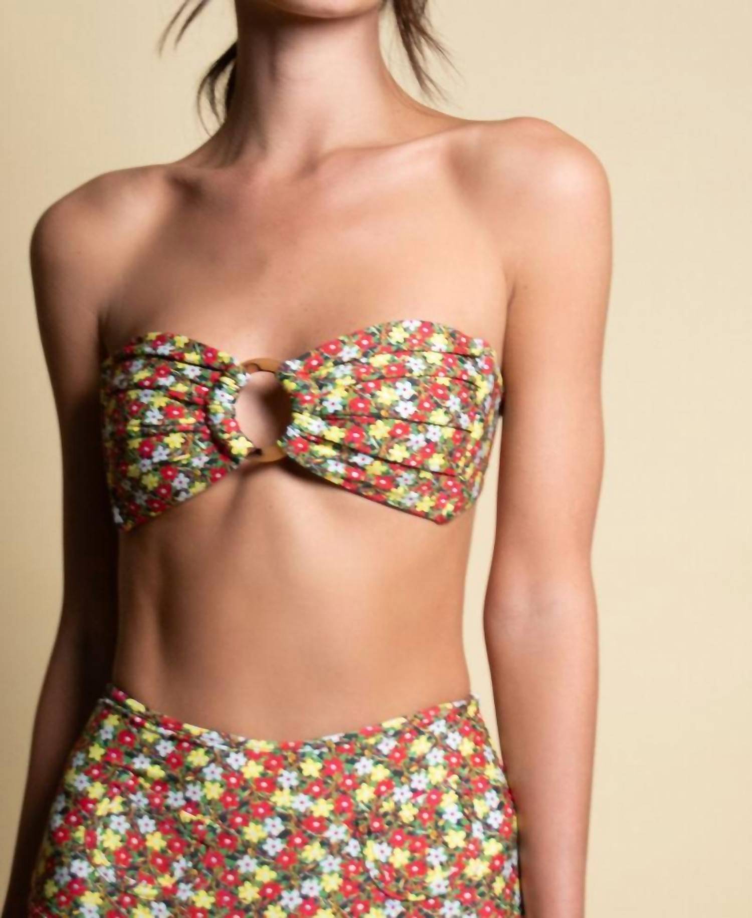 Montce - Tori Ties Bandeau Bikini Top