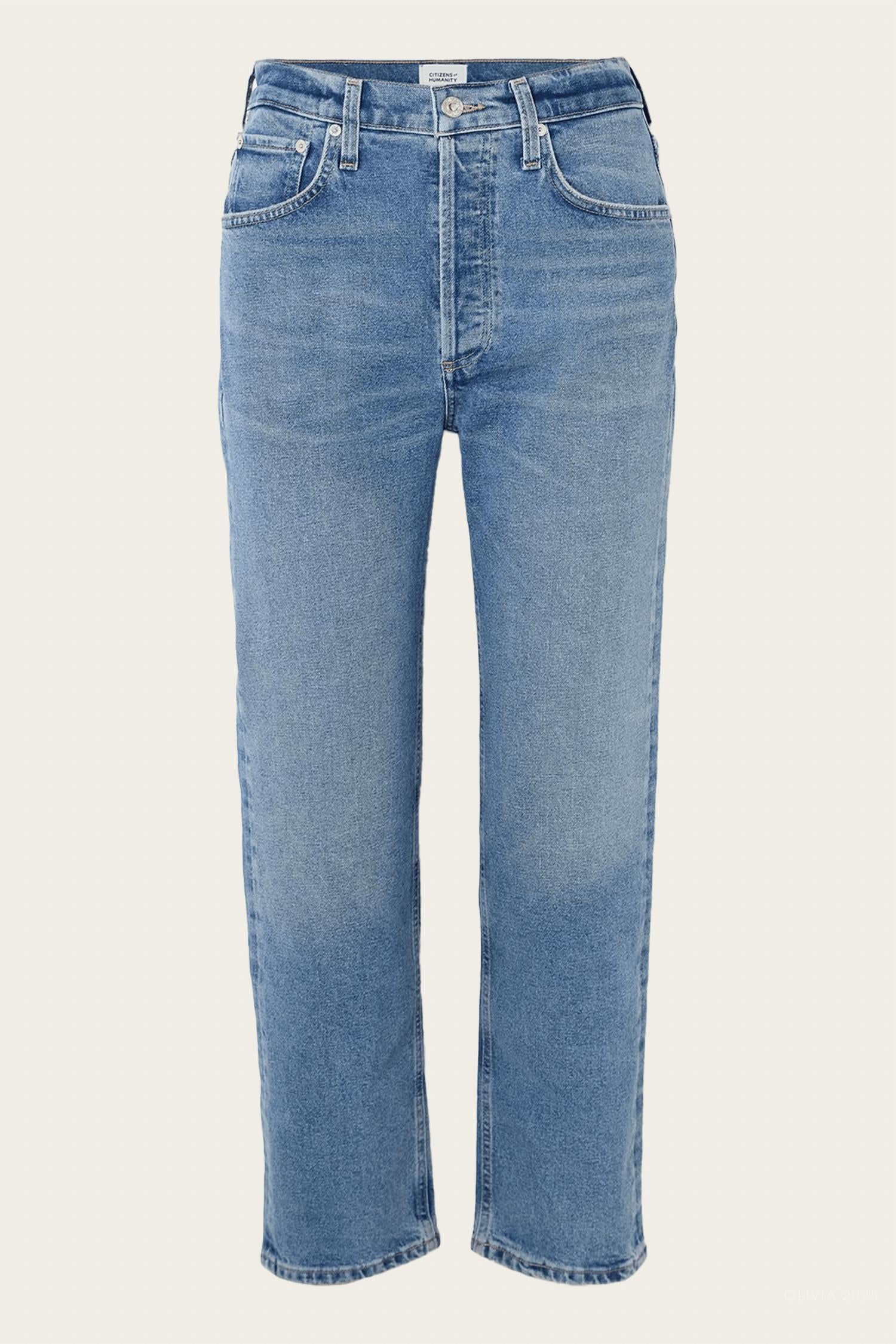 Citizens Of Humanity - Delfina High Rise Straight Jeans