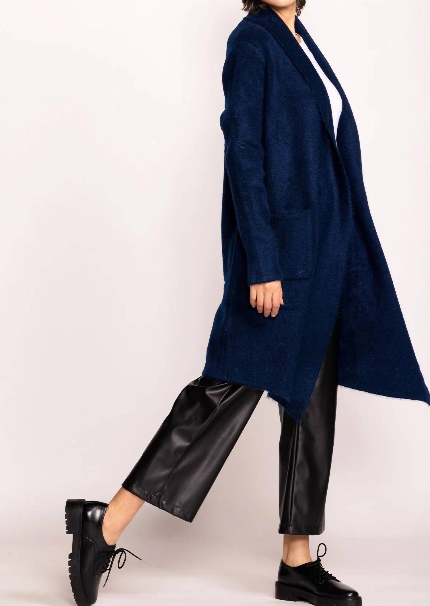 PINK MARTINI Stockport Jacket in navy - women's jacket - alternate view