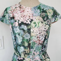 Ted Baker - Pre-loved Dixee Glitch Floral Fit & Flair Dress
