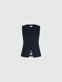 Marella - Cotton Gabardine Gilet