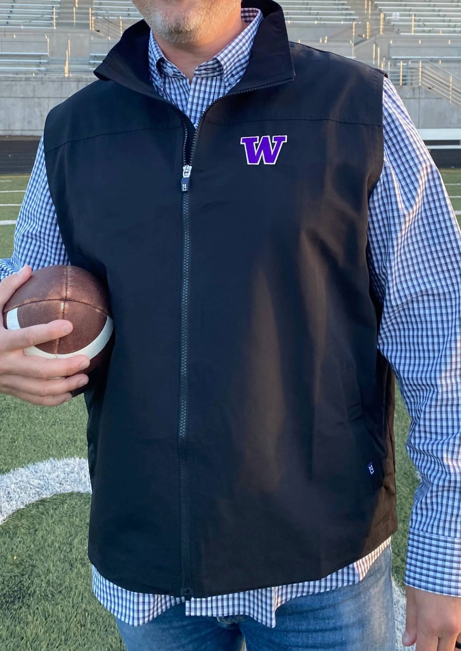 Cutter & Buck - University Of Washington Eco Full-zip Vest