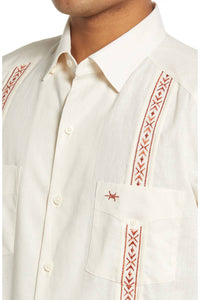 Texas Standard - Men's Guayabera Short Sleeve Button Down Shirt