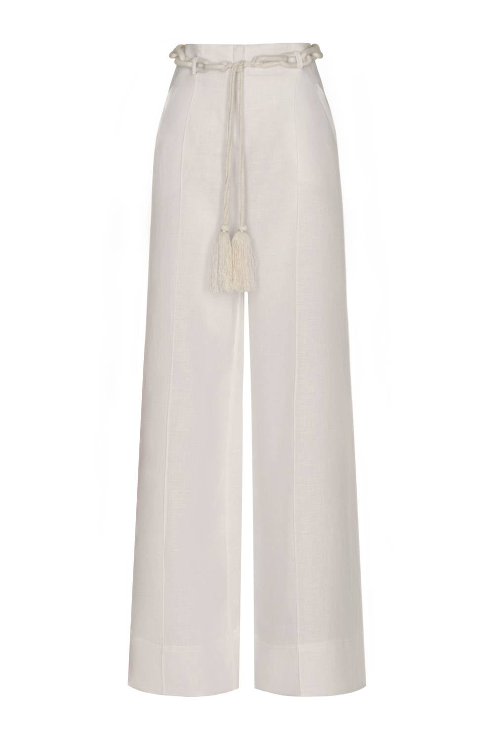 Andres Otalora - Women's Senda Belted Linen Pants