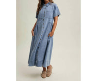 Wishlist - Button Front Shirt Dress