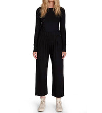 Les Tien - Penny Pleat Crop Pant