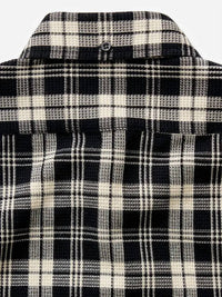 Taylor Stitch Jack Shirt in coal plaid waffle - men's shirt - view 5