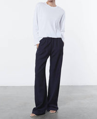 Enza Costa - Supima Cotton Oversize Long Sleeve Top
