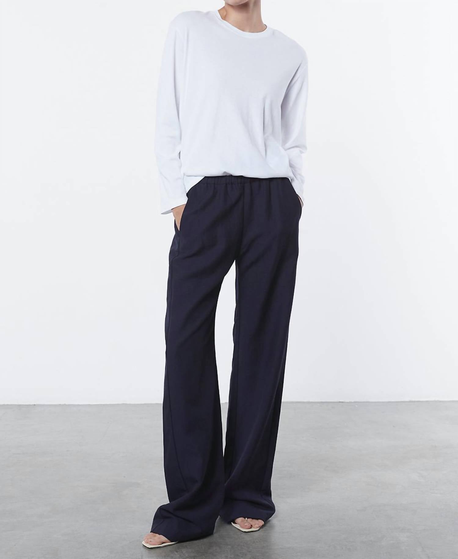 Enza Costa - Supima Cotton Oversize Long Sleeve Top
