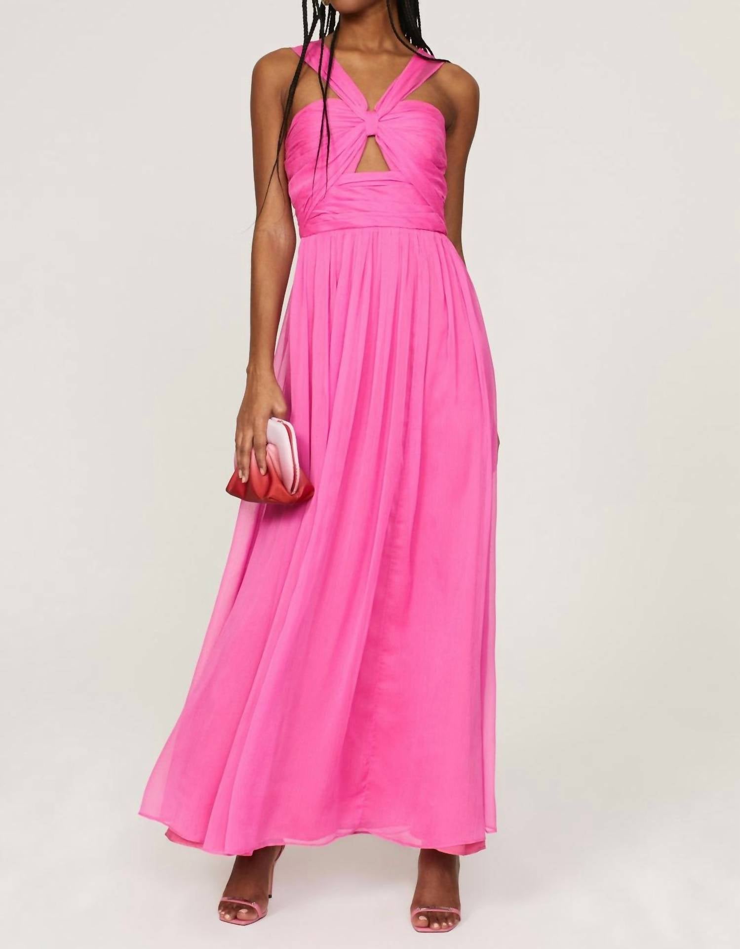 Adam Lippes - Knot Front Maxi Long Gown Dress