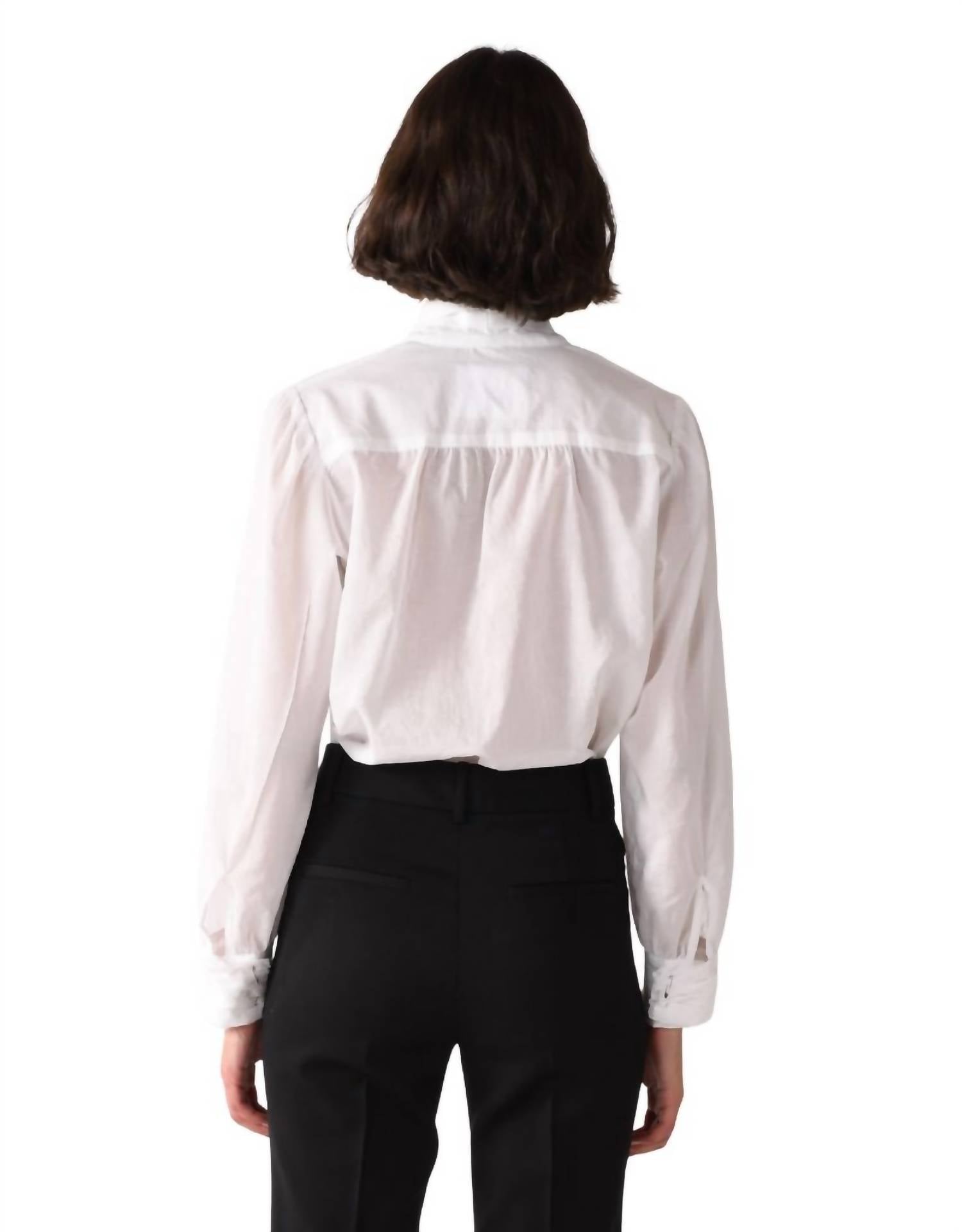 Cissa - Bow Tie Blouse
