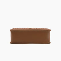 Like Dreams - Women's Haven Flap Vegan Woven Crossbody Bag