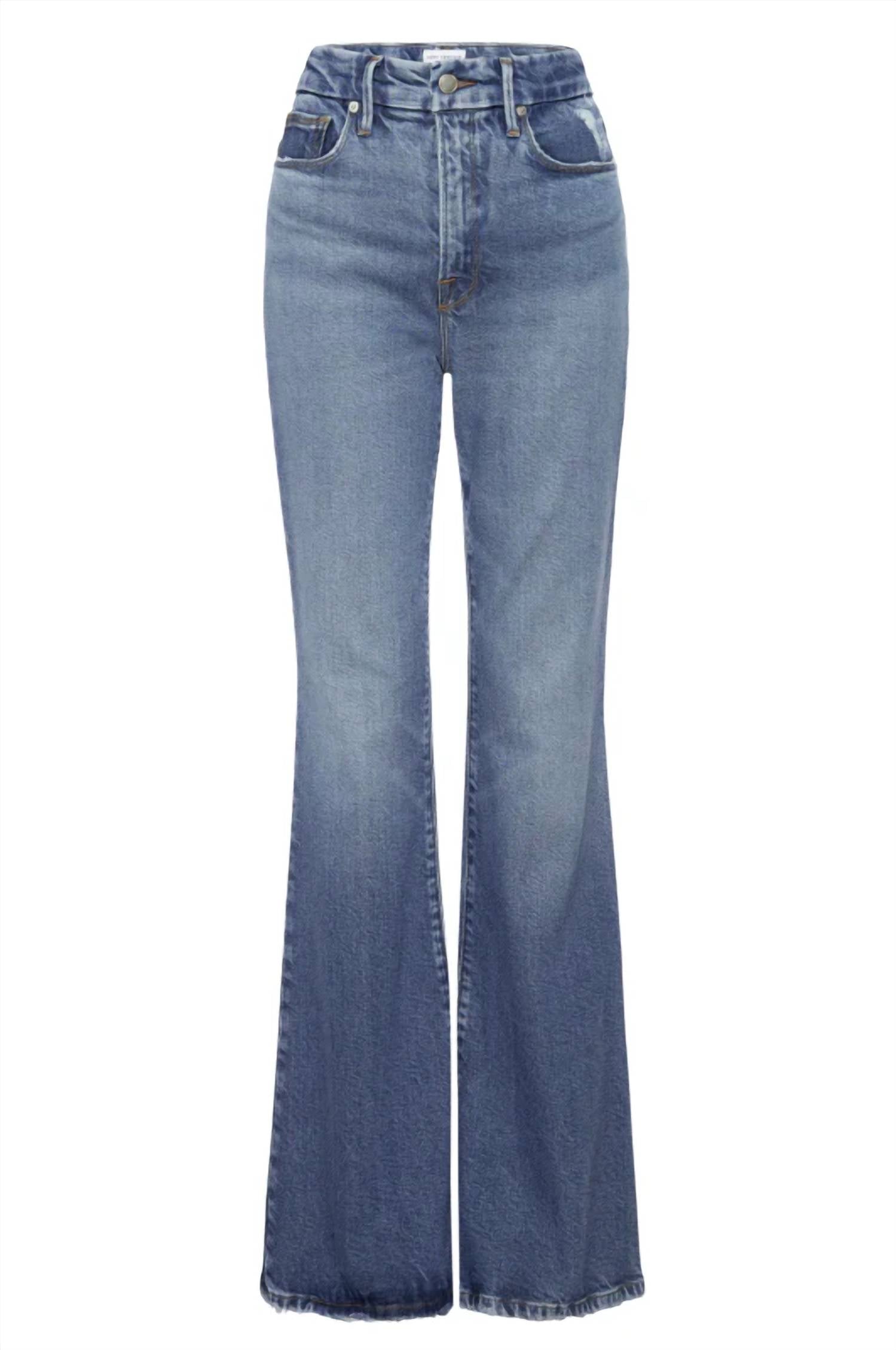 Good American - Good Legs Flare Jeans