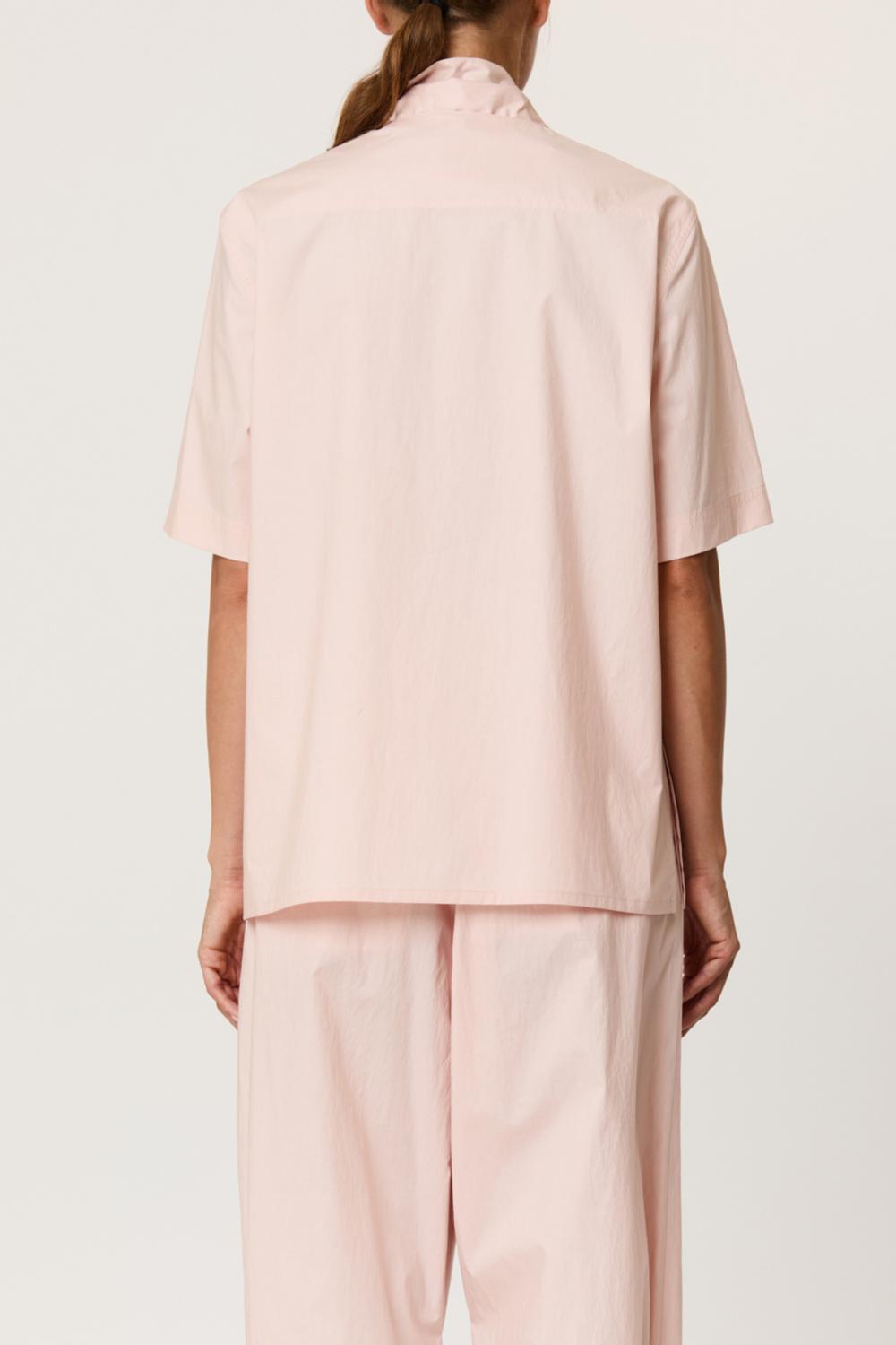 Plan C - Parachute Short Sleeve With Tie Top