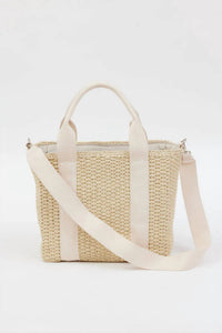 Hat Attack - Women's Modern Straw Cooler Tote Bag