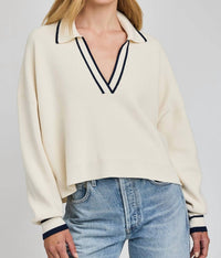Gentle Fawn Tristan Timeless Knit Sweater in cream - women's sweater