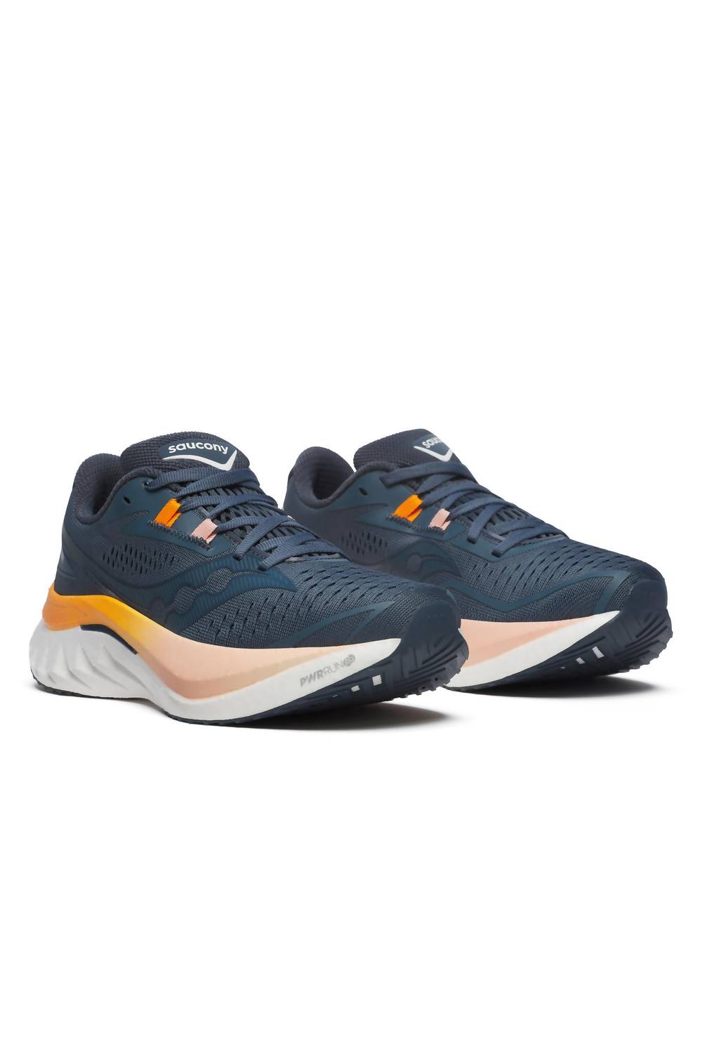 SAUCONY Women's Endorphin Speed 4 Shoes in dusk peel 1 - women's shoe - detail view