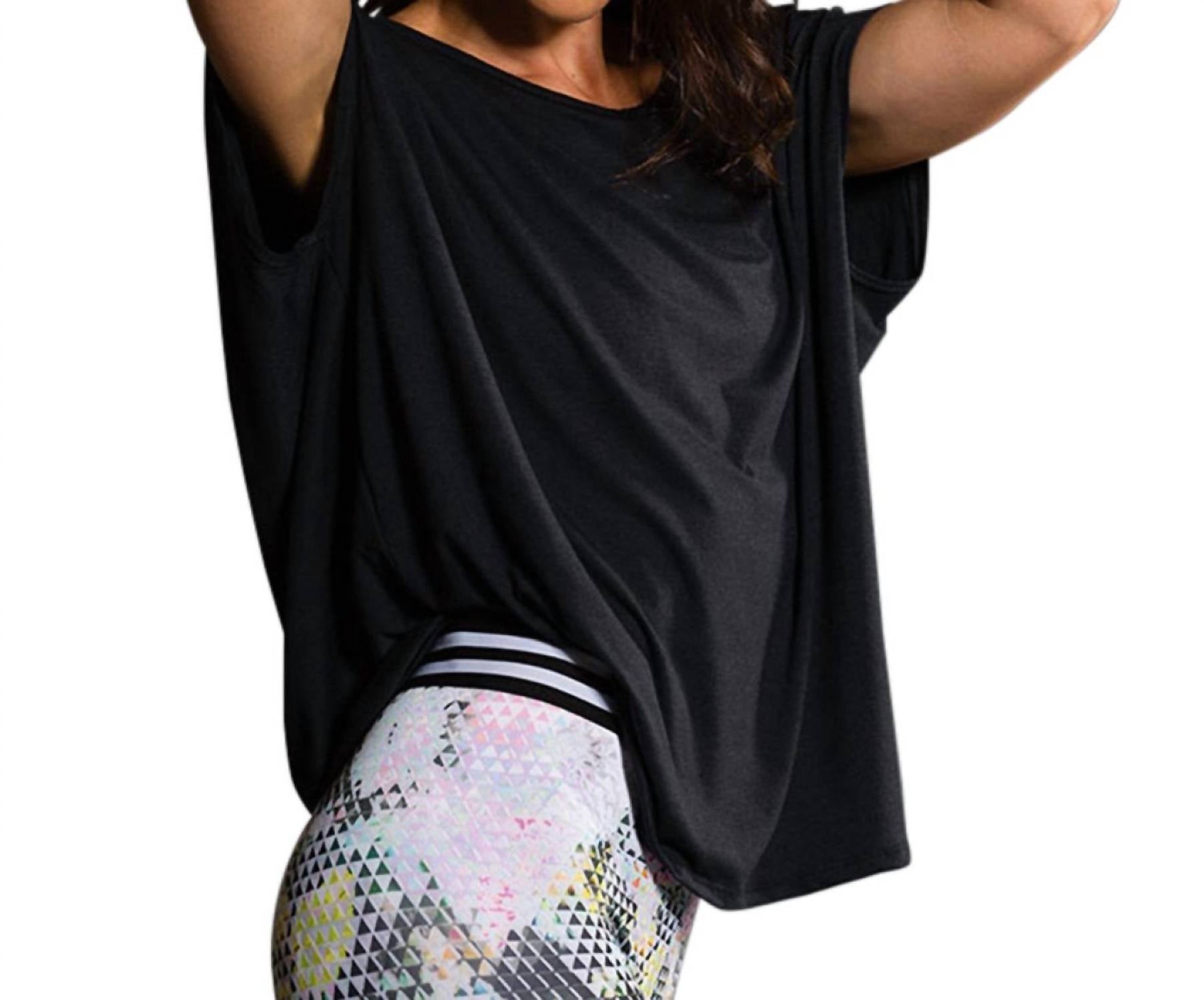 Onzie - Short Sleeve Drop Back Top