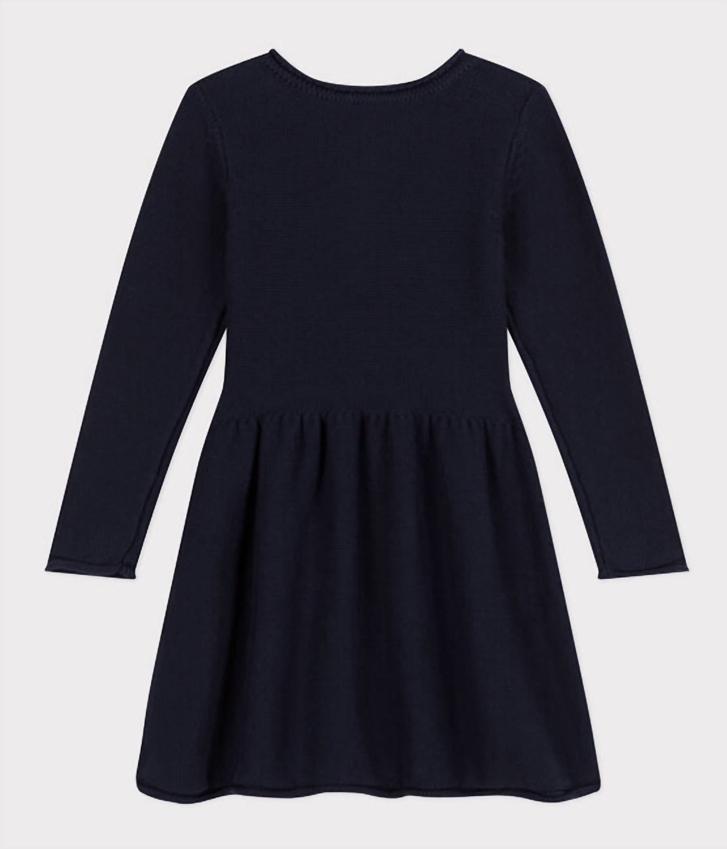 Petit Bateau - Longsleeve Knitted Dress