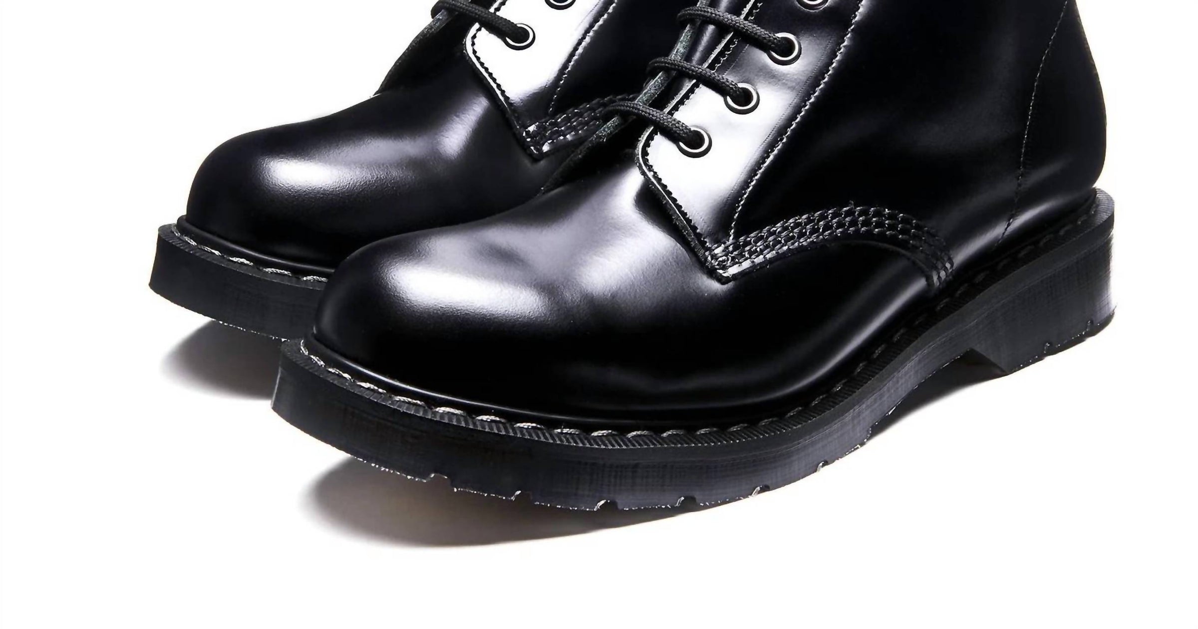 Solovair - Men's 8 Eye Zip Derby Boots