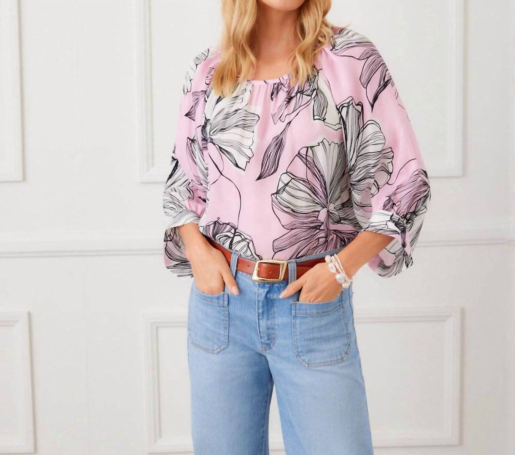Karen Kane - Blouson Sleeve Top