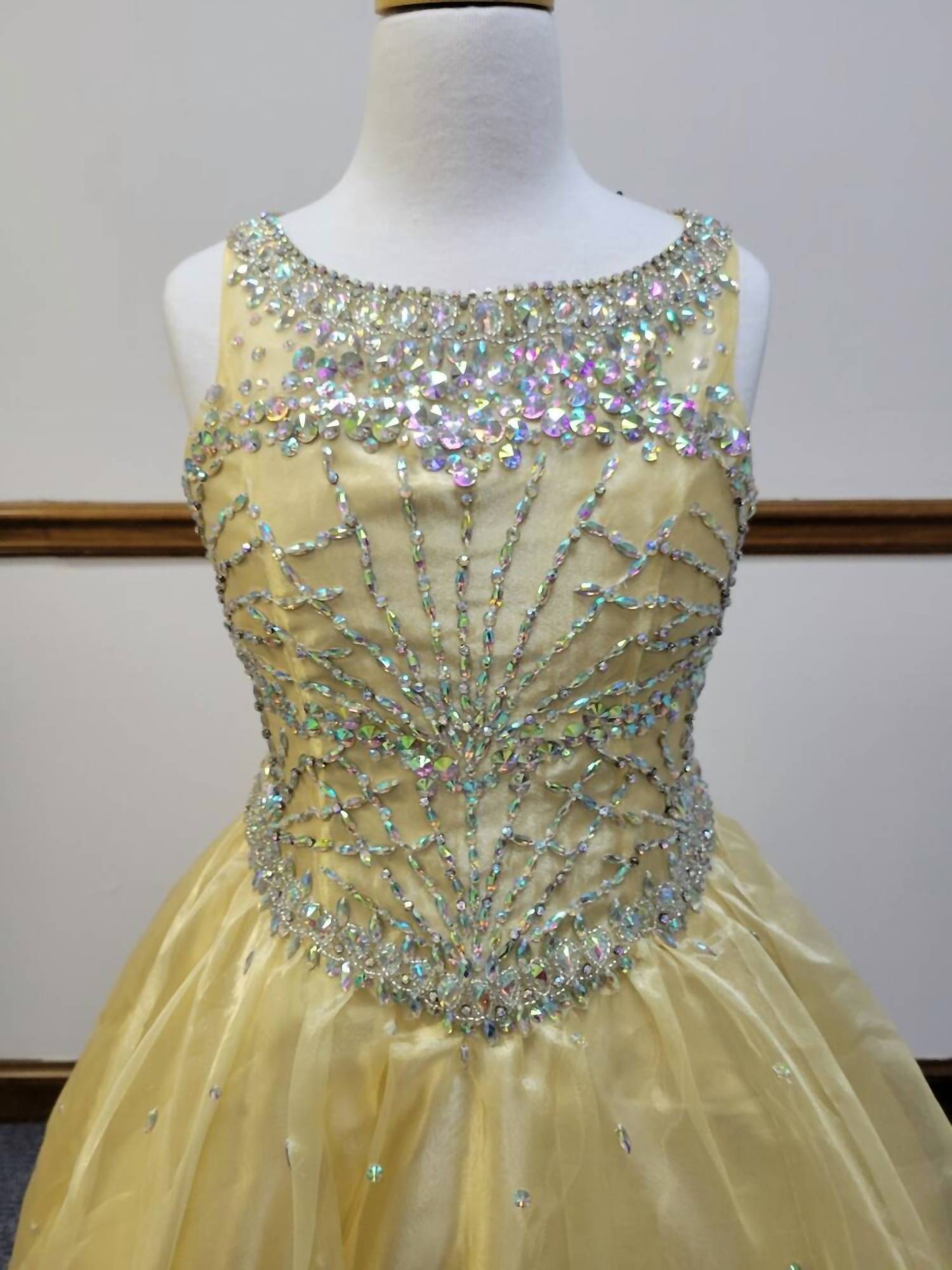 Little Rosie - Girl's Glitz Long Pageant Dress