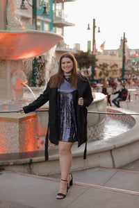 Love Tree - Holly Belted Blazer Coat